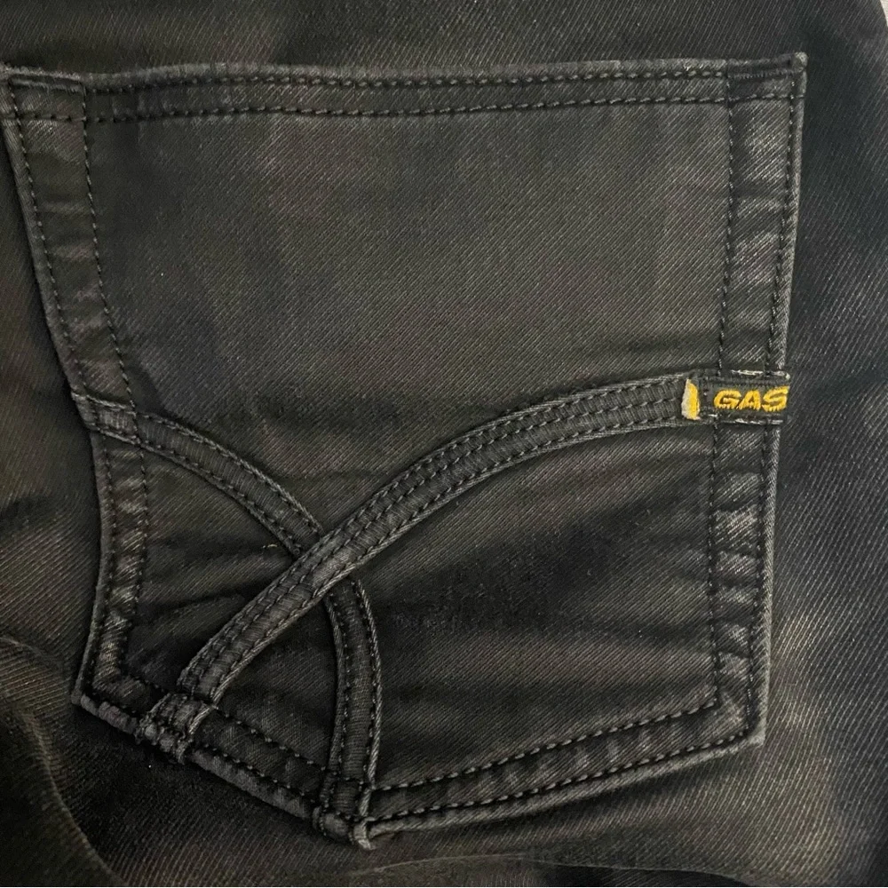 Gas Jeans Anders Slim Fit Men's Black Denim W32 x L30 Classic Style - Picture 6 of 12